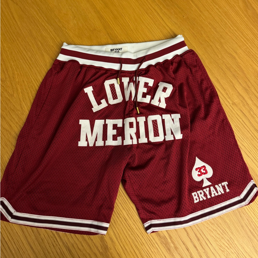Kobe Bryant Lower Merion Basketball Shorts